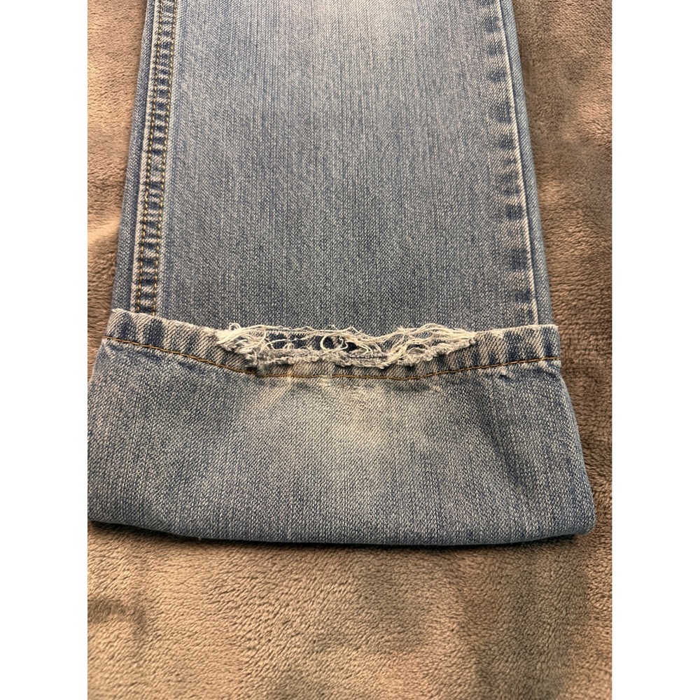 Levis 505 Regular Fit Jeans Reg W29x L29 Light Wash Denim - Picture 9 of 9
